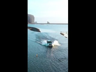 flooded road in iceland